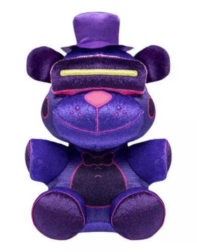 18 Cm FNAF Purple Plush Nightmare Bonnie Brinquedos De Pelúcia Cinco Noites  No Fredy Peluche