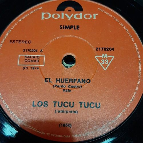 Simple Los Tucu Tucu Polydor  C22