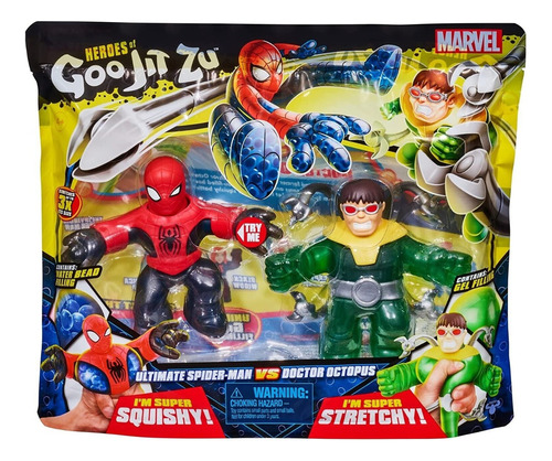 Heroes Of Goo Jit Zu Marvel Spiderman Vs Dr Octopus Marvel