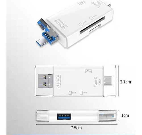 Card Reader Sd Tf / Usb Otg / Tipo C / Usb 3.0 / Micro Usb