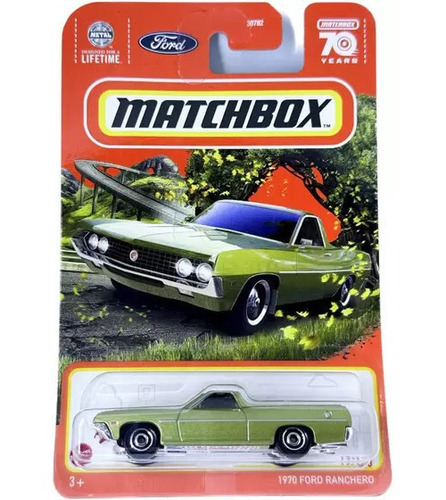 Matchbox # 17/100 - 1970 Ford Ranchero - 1/64 - Hkw40