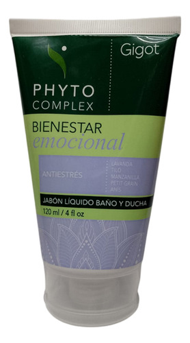 Gigot Phytocomplex Antiestres Jabon Liquido Baño Ducha 120ml