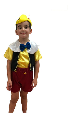 Cosplay - Disfraz De Pinocho - Traje De Marioneta - Disfraces Para Niñas Y Niños - Disfraz Festival Escolar - Traje Obra De Teatro Pinochio Disney