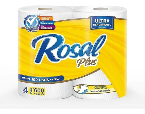 Papel Higienico Rosal 600 Hojas Tienda Fisica Y Envíos 