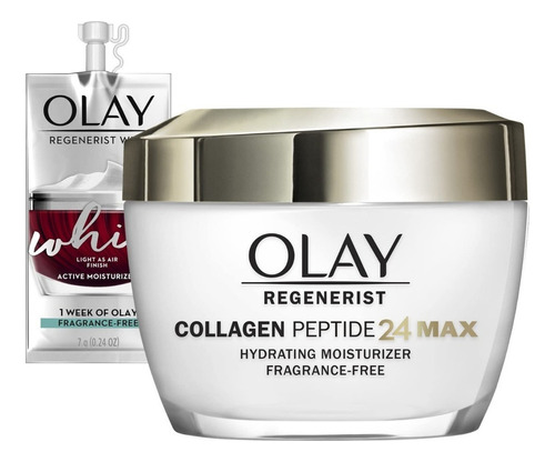 Olay Regenerist Collagen Max+peptide 24 Hidratante 50ml Tipo De Piel Todo Tipo De Piel