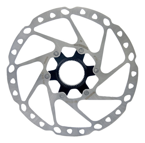 Disco de rotor de bloqueio central Shimano Deore Rt64 160/180 - cor Celero Silver
