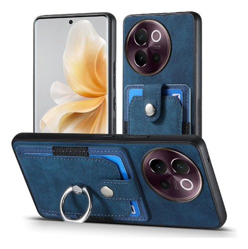 Funda Para Vivo V40 Lite Crad Ranura Soporte Magnético Para