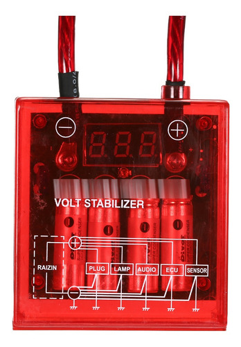 Estabilizador De Voltaje Digital Universal 12v Eléctrico