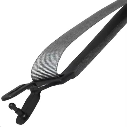 Kit 10 Jugular De Tecido Para Capacete De Segurança Camper Cor Cinza