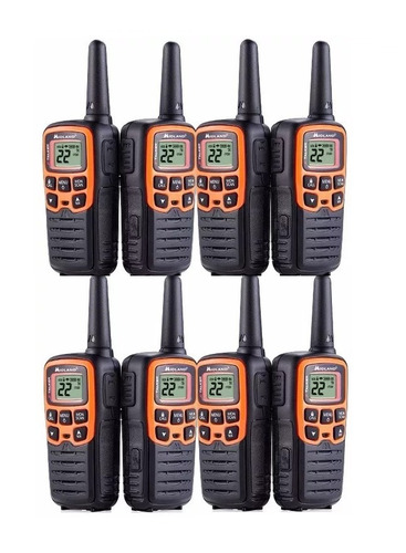 4 Kit Radios Midland X Talker T51vp3-4 45km* 28mi 2 Vías Vox