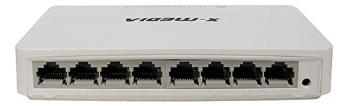 Switch Ethernet Gigabit 8 Puertos Xm-sw3008d X-media, Plug