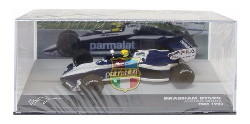 Brabham Bt52b Test Ayrton Senna 1:43 Ixo Lendas Brasileiras