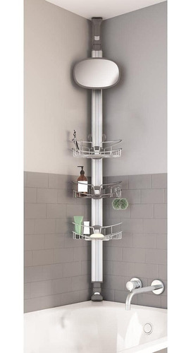 Imagen 4 de 5 de Repisa Esquinero Para Baño Ducha Artika Azzuro