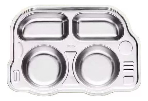Plato De Comida De Dibujos Animados