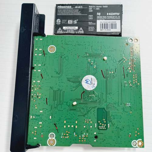Tarjeta Main Para Pantalla Hisense Modelo 75a6gr (Usado)