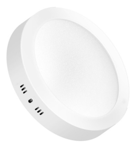 Imagen 2 de 5 de Aplique Plafon Led 18w Redondo Luz Fría Superficial