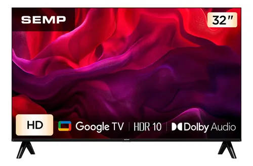 Smart TV SEMP 32” 32S42 HD GOOGLE TV