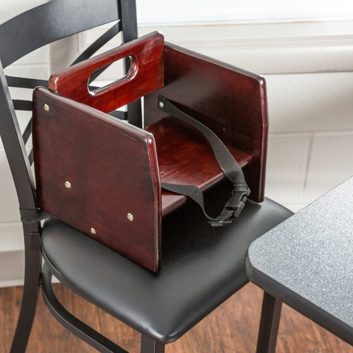 Imagen 3 de 8 de Asiento Silla Elevadores Para Niño De Madera Para Restaurant