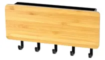 Comprar Porta Llaves Llavero Pared Estante Madera Gancho Soporte ®