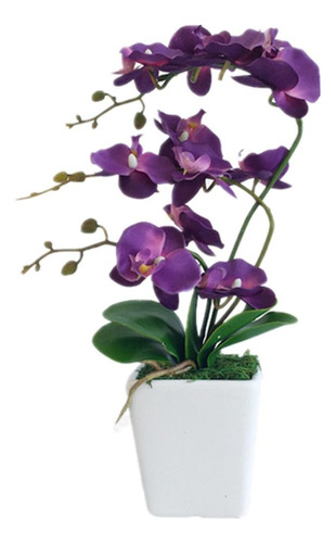 Yszl 15 Arreglos Altos De Orquídeas Phalaenopsis De Seda Art