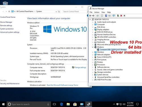 Módem De Fax De Datos Externo Usb 56k Dial Up Para Windows