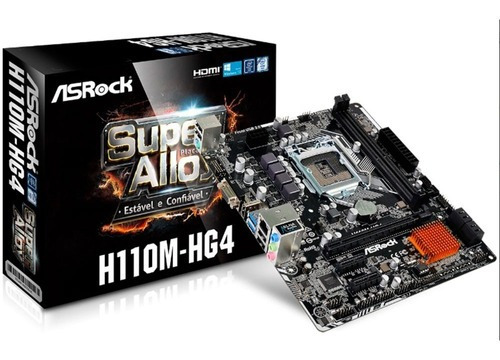 Placa-mãe Asrock H110m-hg4