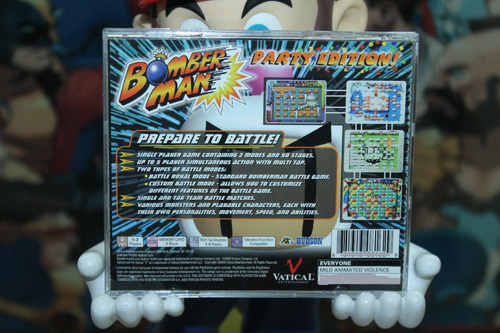 Bomberman Party Edition Playstation 1 Completo Bomber Man (Usado)