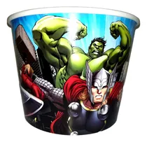 Comprar Balde De Canchita Avengers Para Ver Películas Cine Netflix
