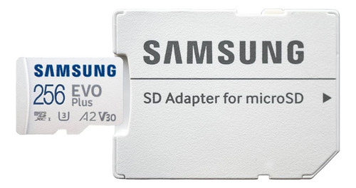 Cartão Memória 256g Original Samsung Microsd + Adap. Sd |n2