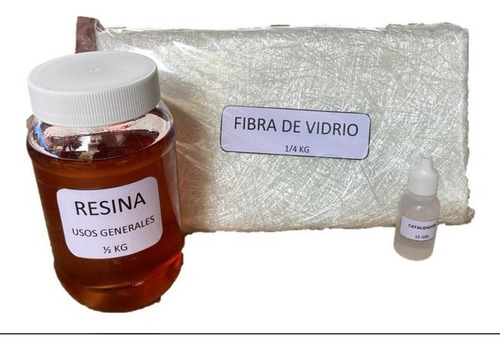 Kit Para Reparaciones De Fibra De Vidrio Y Resina