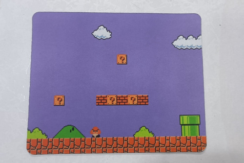 Mousepad Diseño  Fondo De Super Mario Bros 