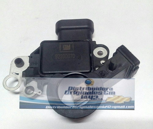 Regulador Alternador Optra 3 Pines Derecho Original Gm -*-