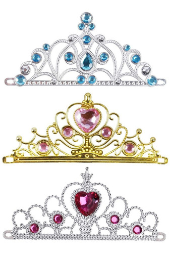 Tiara De Princesa, Diadema, Conjunto De Vestir Para Niñas Pe
