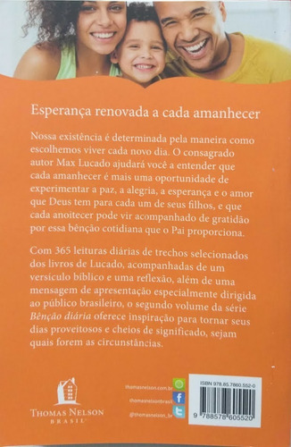 Imagem 3 de 3 de Livro Devocional Benção Diária - Vol. 2 - Max Lucado