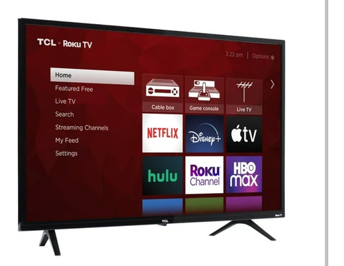 Imagen 2 de 5 de Televisor Tcl 32 720p Hd Led Roku Smart Tv 3 Series 32s331