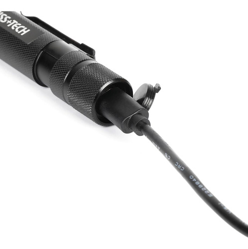 Linterna De Bolsillo Recargable Multifuncional Swiss-tech Linterna Negro Luz Blanco