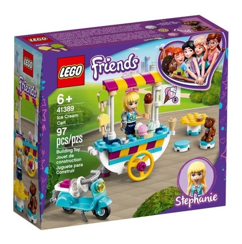 Lego Heladería Móvil De Stephanie Friends 41389