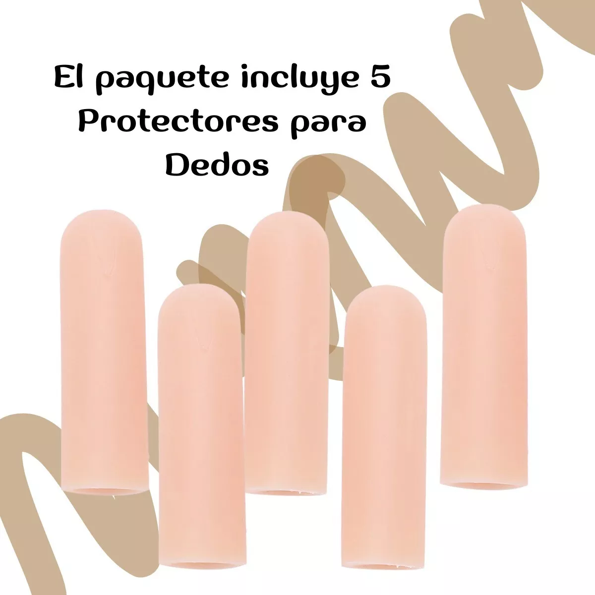 Primera imagen para búsqueda de protector para dedos de silicon