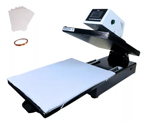 PLANCHA DE SUBLIMACION APERTURA AUTOMATICA CON BASE DESLIZABLE – Graficolor