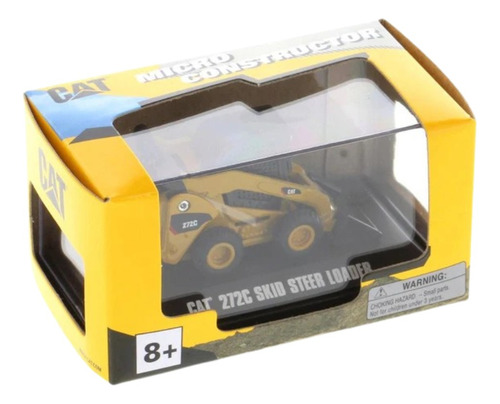 1:160 Minicargadora 272c Caterpillar Microconstructor Amarillo