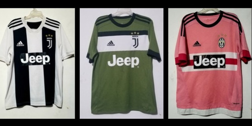 3 Camisetas Juventus Originales Lote De Camisetas De Niño