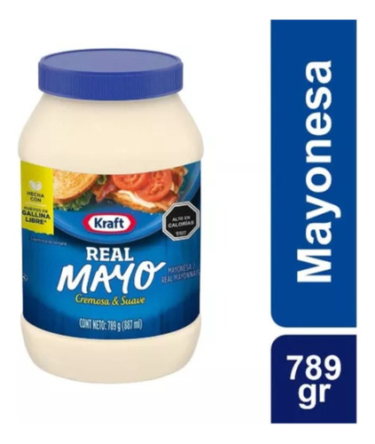Mayonesa Kraft Pote 789 G