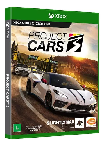 JOGO PROJECT CARS 3 - PS4