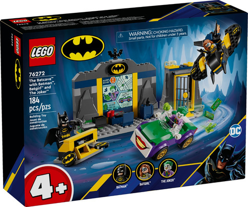 Lego 76272 Dc Baticueva Con Batman, Batgirl Y The Joker 184 Super Heroes Dc