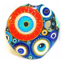 Comprar Jarrón Florero  Ojos Turcos Nazar  Decoración Adornos Hogar