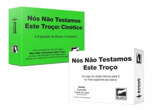 Nós Não Testamos Este Troço – Buró