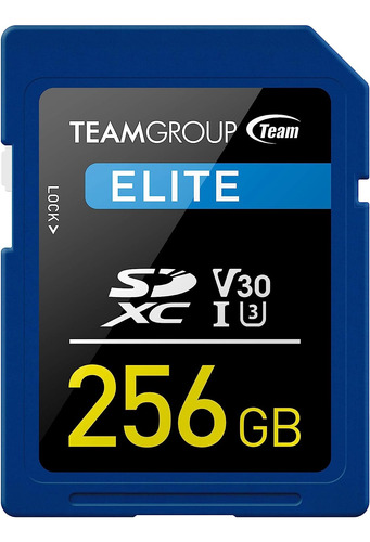 Teamgroup Elite Uhs-i U3 V30 Uhd De 256 Gb, Speed De...