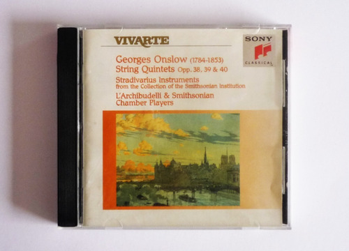 Georges Onslow - String Quintets Opp. 38, 39 & 40 - Cd