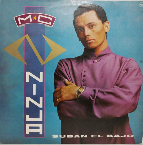 M.c. Ninja  Suban El Bajo Lp Con Insert Argentina 1992