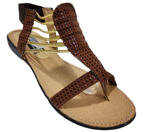 Imagen 3 de 9 de Huarache Dayana Ajustable Combinable Sandalia Pata De Gallo